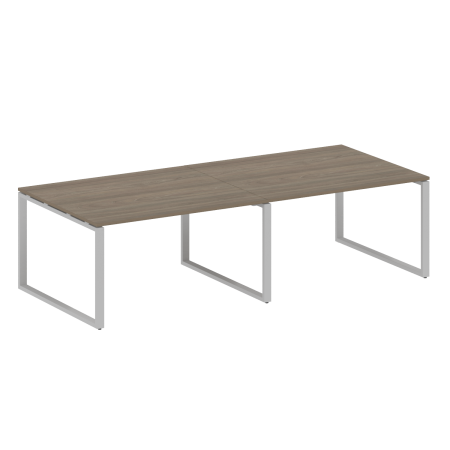 Переговорный стол 2 столешницы Metal System Style БО.ПРГ-2.3 2800x1235x750