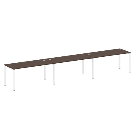 Рабочая станция на 3 раб. места Metal System Style БП.СМ-3.4 4800x720x750