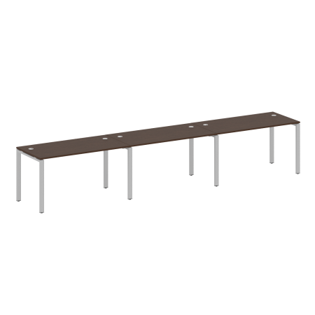 Рабочая станция на 3 раб. места Metal System Style БП.СМ-3.3 4200x720x750