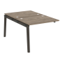 Наборный элемент рабочей станции на деревянных опорах Onix Wood OW.2.NRS-1.8 980x1635x750