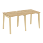 Рабочая станция на деревянных опорах Onix Wood OW.RS-2.0.8 1560x800x750