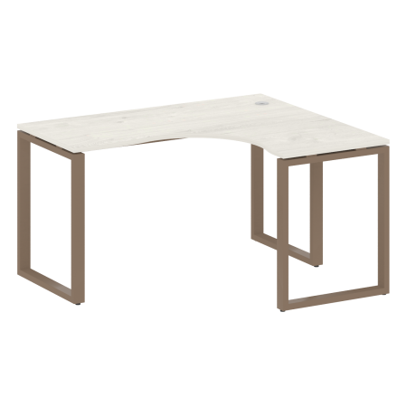 Стол криволинейный правый Metal System Style БО.СА-3 Пр 1400x1200x750
