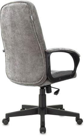 Кресло руководителя CH 002 Fabric серый Light-19 крестов. пластик (Серый)