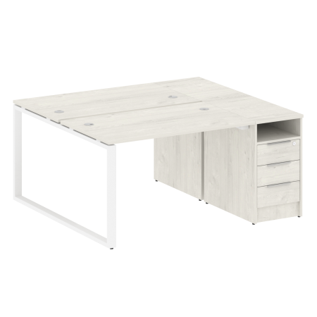 Рабочая станция Metal System Style БО.РС-СТП-2.2 1612x1475x750