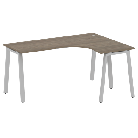 Стол криволинейный правый Metal System Style БА.СА-4 Пр 1600x1200x750