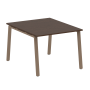 Стол для переговоров (1 столешница) на А-образном м/к Metal System Style БА.ПРГ-1.1 1000x1235x750