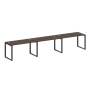 Рабочая станция Metal System Style БО.СМ-3.3 4200x720x750