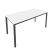Стол письменный на металлокаркасе Slim С.СП-6 1580x720x750