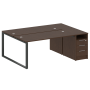 Рабочая станция Metal System Style БО.РС-СТП-2.4 2012x1475x750