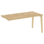 Стол-приставка к опорным элементам на деревянных опорах Onix Wood OW.SPR-4.8 1580x800x750
