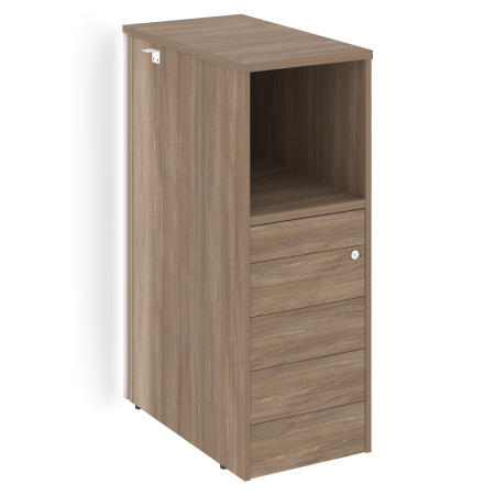 Тумба с подсветкой 5 ящиков TIP-ON, проходная  средняя Onix O.R-TV-5TIP.S 436x767x1185