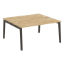 Рабочая станция на деревянных опорах Onix Wood OW.D.RS-2.4.7 1580x1475x750