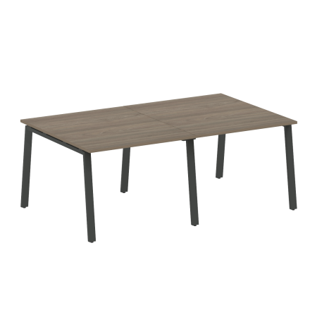 Стол для переговоров (2 столешницы) на А-образном м/к Metal System Style БА.ПРГ-2.1 2000x1235x750