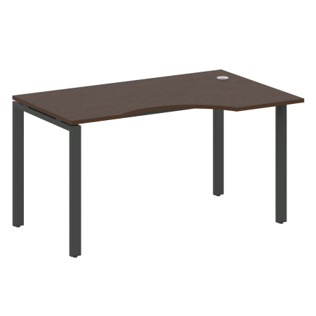Стол криволинейный правый Metal System Style БП.СА-2 Пр 1400x900x750