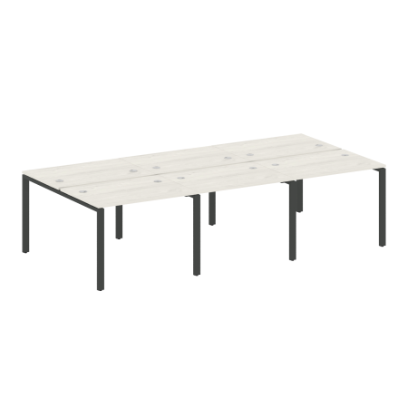 Рабочая станция на 6 раб. мест Metal System Style БП.СМ-6.1 3000x1475x750