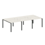 Рабочая станция на 6 раб. мест Metal System Style БП.СМ-6.1 3000x1475x750