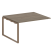 Проходной наборный элемент переговорного стола Metal System Style БО.ППРГ-3 1400x1235x750