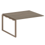 Проходной наборный элемент переговорного стола Metal System Style БО.ППРГ-3 1400x1235x750