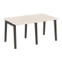 Стол переговорный на деревянных опорах Onix Wood OW.PRG-2.0 1560x980x750