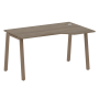 Стол криволинейный правый Metal System Style БА.СА-2 Пр 1400x900x750