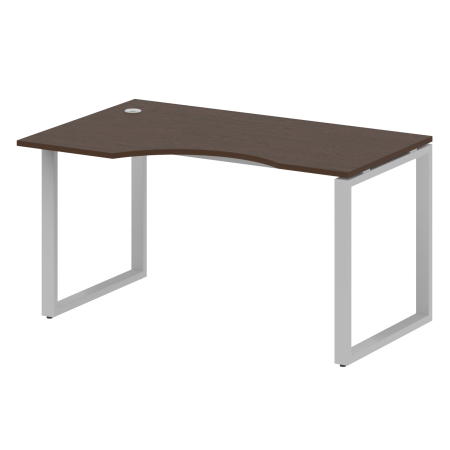 Стол криволинейный левый Metal System Style БО.СА-2 Л 1400x900x750