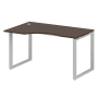 Стол криволинейный левый Metal System Style БО.СА-2 Л 1400x900x750