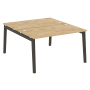 Рабочая станция на деревянных опорах Onix Wood OW.D.RS-2.3.8 1380x1635x750