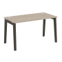 Стол рабочий на деревянных опорах Onix Wood OW.SP-3.7 1380x720x750