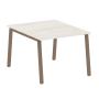 Стол для переговоров (1 столешница) на А-образном м/к Metal System Style БА.ПРГ-1.1 1000x1235x750