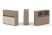 Тумба двойная + низкая надставка ES.NB.2N-3 (1500х410х1135)