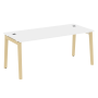 Стол руководителя на деревянных опорах Onix Wood Direct OW.SRR-5.8 1780x800x750