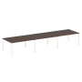 Переговорный стол 3 столешницы Metal System Style БП.ПРГ-3.4 4800x1235x750