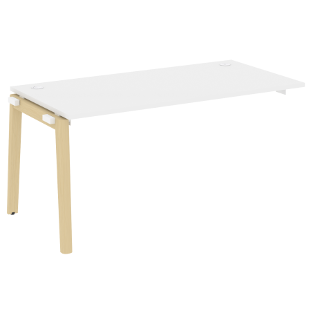 Наборный элемент рабочей станции на деревянных опорах Onix Wood OW.1.NRS-4.8 1580x800x750