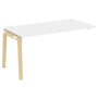 Наборный элемент рабочей станции на деревянных опорах Onix Wood OW.1.NRS-4.8 1580x800x750