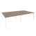 Рабочая станция на П-образном м/к Onix O.MP-D.RS-4.3.8 2760x1635x750