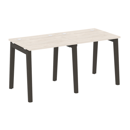 Рабочая станция на деревянных опорах Onix Wood OW.RS-2.0.7 1560x720x750