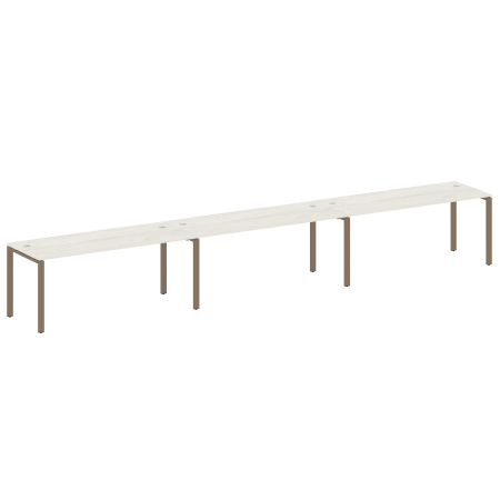 Рабочая станция на 3 раб. места Metal System Style БП.СМ-3.5 5400x720x750
