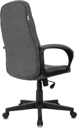 Кресло руководителя CH 002 Fabric серый 3C1 крестов. пластик (Серый)