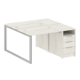 Рабочая станция Metal System Style БО.РС-СТП-2.1 1412x1475x750