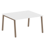 Стол для переговоров (1 столешница) на А-образном м/к Metal System Style БА.ПРГ-1.3 1400x1235x750