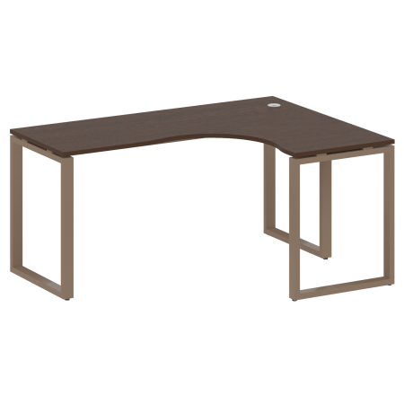 Стол криволинейный правый Metal System Style БО.СА-4 R 1600x1200x750