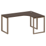 Стол криволинейный правый Metal System Style БО.СА-4 R 1600x1200x750