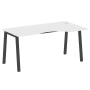Стол криволинейный правый Metal System Style БА.СА-1 Пр 1600x900x750