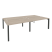 Рабочая станция на П-образном м/к Onix O.MP-D.RS-4.3.8 2760x1635x750