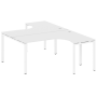 Рабочая станция криволинейная Metal System Style БП.РАС-СА-2.4 1600x2435x750