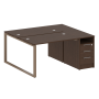 Рабочая станция Metal System Style БО.РС-СТП-2.2 1612x1475x750
