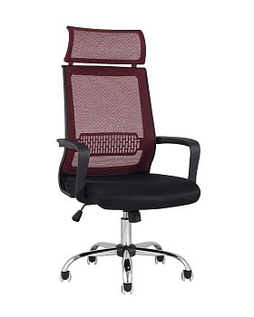 Кресло офисное TopChairs Style красное
