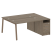 Рабочая станция с тумбой на А-образном м/к Metal System Style БА.РС-СТП-2.3 1812x1475x750
