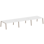 Рабочая станция на 6 рабочих места на А-образном м/к Metal System Style БА.СМ-6.5 5400x1475x750