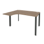 Стол эргономичный левый на П-образном м/к Onix O.MP-SA-3L 1380x1180x750